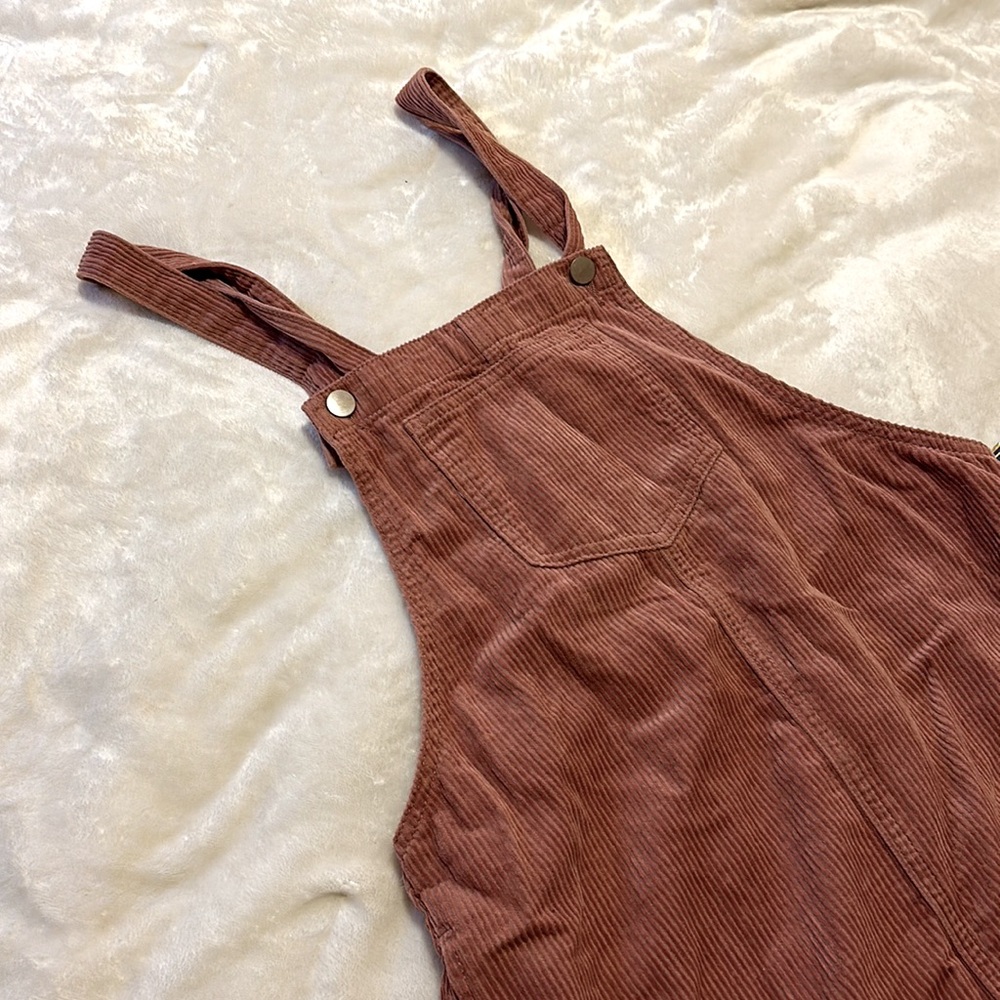 F21 | Corduroy Overall Dress
